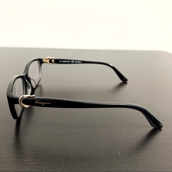 Salvatore Ferragamo Black Glasses Frames - Picture 3 of 10